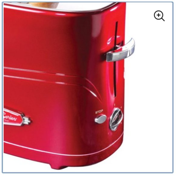 Nostalgia Kitchen Nostalgia Red Retro Popup Hot Dog Toaster Poshmark